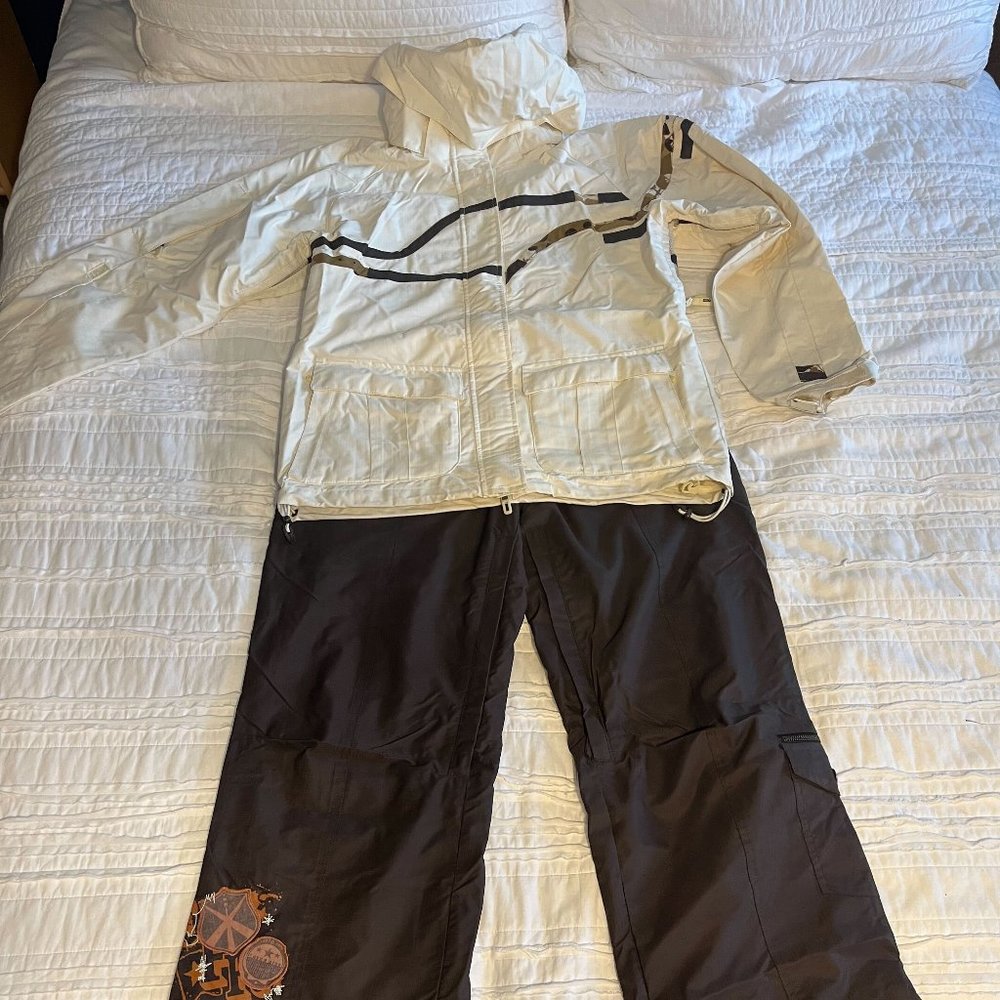 Snowboard Pants Snowboard Coat Set Snow Pants Snow Set Size Medium